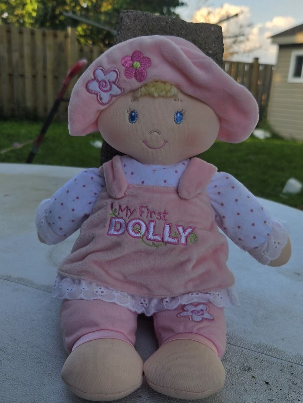 Gund My First Dolly Plush Baby Doll - Pink